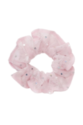 Scrunchie Wear Moi Div72, roze, zachte tule